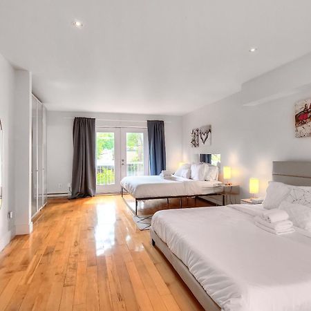 モントリオールLoft The White Pearl Plateau-Mont-Royal 3 Bedsアパートメント エクステリア 写真